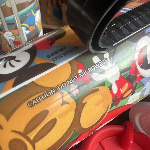 WDW Resort Parks Rapid Refillable Mug Cup Lid Travel‎ Disney World Lot Of 4 - Picture 7 of 8